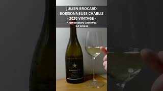 Julien Brocard Boissonneuse Chablis 2020 58 Celsius [upl. by Ahsitauq]