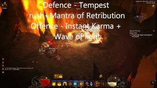 Diablo 3  Monk build for twohanded weapons [upl. by Ynnij]