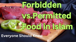 Forbidden vs Permitted Food in Islam [upl. by Htez]