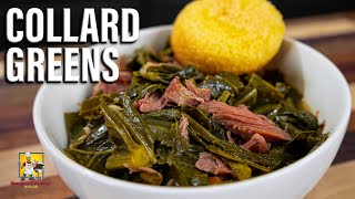 Delicious Collard Greens With Smoked Turkey [upl. by Ttirb910]