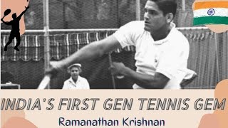 Ramanathan Krishnan  Indias Only Wimbeldon Semifinalist in Mens Singles [upl. by Mallina]