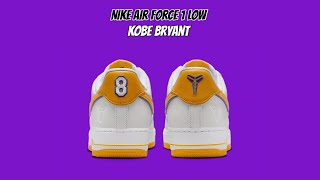 Nike Air Force 1 Low Kobe Bryant [upl. by Hodess]