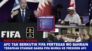 🔴BREAKING NEWS Kabar Baik FIFA Bahrain WO vs indonesia 30 Jika Bahrain Tidak Datang Ke Jakarta [upl. by Atsiuqal679]