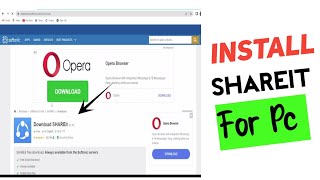 Learn to know about shareit  Pc me Shareit Install karne ka tarika  How to install shareit on pc [upl. by Yenhpad]