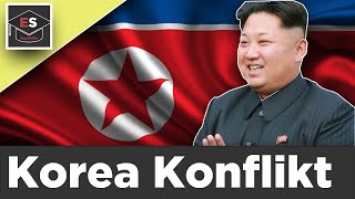 Koreakrieg  Korea Konflikt  KoreaKrieg einfach erklärt in unter 10 Minuten  EinfachSchule [upl. by Nirek242]