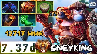 Support Ogre Magi Learning Curve  Sneyking  737d  Immortal Dota [upl. by Parrott]