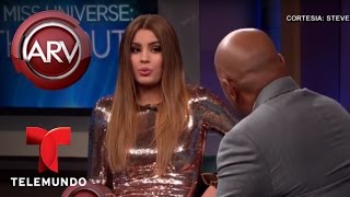 Ariadna Gutiérrez llora tras encuentro con Steve Harvey  Al Rojo Vivo  Telemundo [upl. by Nerrag]