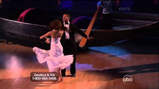 Zendaya amp Val DWTS Week 03  Viennese Waltz [upl. by Yenitirb]