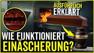 Wie Funktioniert Die Einäscherung Wie Funktioniert Ein Krematorium  Feuerbestattung Ablauf [upl. by Pete676]