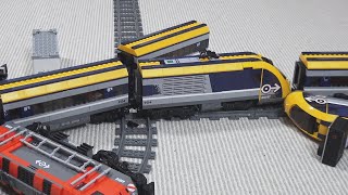 LEGO City Train Crashes [upl. by Nirek]