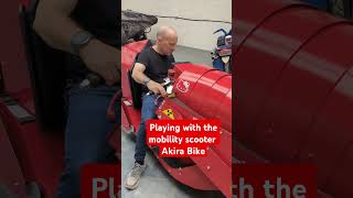 Playing with the Akira Bike at the Carriage works [upl. by Yee972]