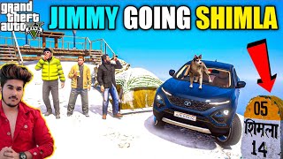 GTA 5  JIMMY MICHAEL AND TREVOR GOING SHIMLA ON TATA HARRIER 🔥 [upl. by Ruckman714]