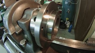 Adapting a D16 Hardinge Sjogren chuck to a D14 Spindle [upl. by Ecnaiva146]