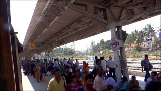 KRISHNARAJAPURAM THE UNOFFICIAL SCHEDULED HALT OF HWH  YPR DURONTO [upl. by Ihc]