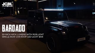 BARADO LED LIGHT BAR  JCBL Accessories [upl. by Niveg]