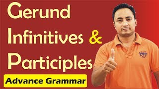 Gerund Infinitive and Participles Part 1  ENGLISH GRAMMAR [upl. by Nnarefinnej291]