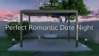 Hansø Aluminum Pergola [upl. by Allecnirp368]