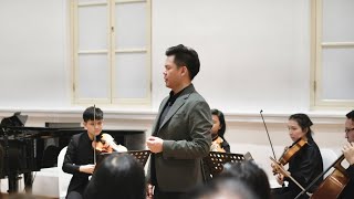 Der Erlkönig by Franz Schubert  Jeremy Koh baritone [upl. by Ahsiym]