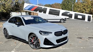 2024 BMW M240i xDrive POV Start Up Test Drive Walkaround and Review [upl. by Anived747]