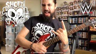 Shotzi Blackheart WWE NXT theme guitar cover  quotSevered Headquot by Rictus Grin [upl. by Ellehcer606]