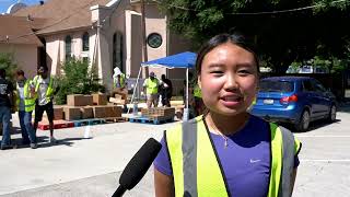 Feeding Fort Worth 250 Families Nourished in Massive Food Giveaway [upl. by Yrtneg921]