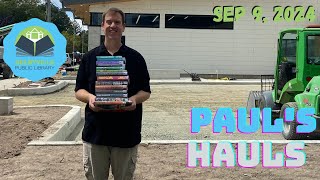 Back With a New Haul  New Library Update  Pauls Hauls  Sep 9 2024 [upl. by Roux]