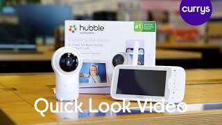 HUBBLE Nursery Pal Glow 5quot Smart Baby Monitor  Quick Look [upl. by Berger265]