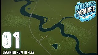 Starting A New City in Cities Skylines 2  Builders Paradise 01 [upl. by Tterraj]