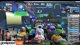 Zwift Racing League  Open AMERICAS Eastern East Division 2 Today 1934 1 Laps 25 km [upl. by Caril492]