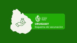 Esquema de vacunación en Uruguay  Asistencial Médica [upl. by Waterman]