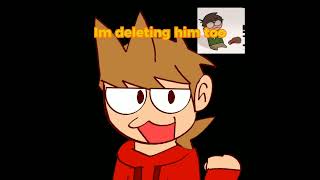 Tord being suspicious🤔 eddworld tord tom matt edd eddsworldedit [upl. by Dnallor]