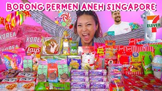 BORONG SEMUA PERMEN ANEH DI SINGAPORE ADA COKLAT MR BEAST  PERMEN ASEM ZOMBIE 🤯😱 [upl. by Maxima535]