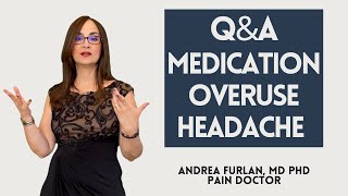 104 Five Questions about Medication overuse headaches [upl. by Llebpmac822]