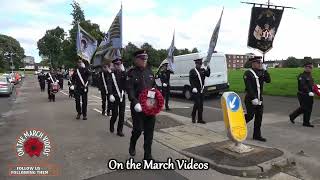 Tullycarnet Flute Band  Cloughfern Young Conquerors 50th Anniversary parade 2023 [upl. by Selfridge]