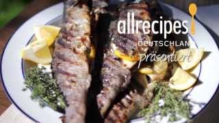 Rezept Gegrillte Forelle mit Kräuterfüllung [upl. by Holloway]