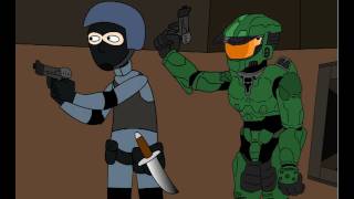 Halo Vs CounterStrike HD [upl. by Adelle]