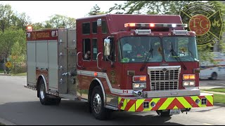 Mississauga Fire  Pumper 106  3053 Responding [upl. by Eiramnwad]