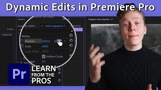 How To Make Your Video Editing Dynamic  Premiere Pro Tutorial w Aidin Robbins  Adobe Video [upl. by Eslud]