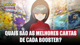 AS MELHORES CARTAS DA CADA BOOSTER EM POKEMON TCG POCKET [upl. by Onitnelav527]