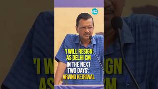 Arvind Kejriwal To Resign As Delhis Chief Minister In 2 Days [upl. by Nanfa]