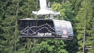 Zugspitzbahn Neue Seilbahn auf die Zugspitze Bayerische Zugspitzbahn Seilbahn Zugspitze Eibsee [upl. by Nahgeem56]