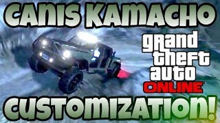 BEST OFFROADER IN THE GAME New Canis Kamacho customization Jeep Crew Chief  GTA Online [upl. by Oyam]