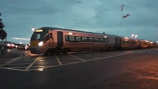 Level Crossing  Wexford Town Ireland [upl. by Anelahs93]