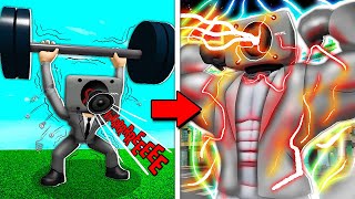 Upgrading SPEAKERMAN To STRONGEST EVER Roblox [upl. by Giffer]