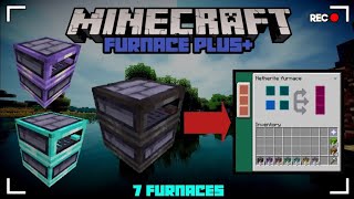 Furnaces Plus v2 for 119  Furnaces Plus Mod For Minecraft 119  Minecraft PE [upl. by Placida927]