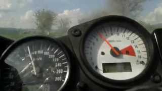 SUZUKI GSXR 600 SRAD TOP SPEED [upl. by Sibyls]