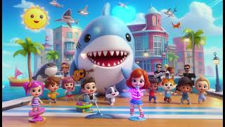 Sharks y Bailarines  Baby Shark Kids Alots Of Songs  Cartoon Nursery Music Rhymes [upl. by Fahey984]