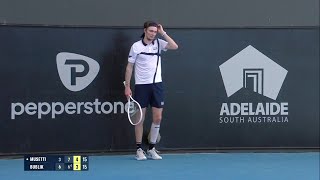 Adelaide International 2024  Lorenzo Musetti vs Alexander Bublik Highlights 🔴  Tennis ATP 250 [upl. by Naujud275]