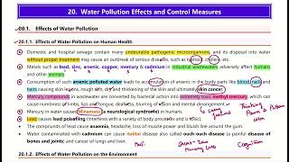 PMF IAS Ecology and Environment Chapter 20 Water Pollution and Effects Class 1 [upl. by Atsillak200]