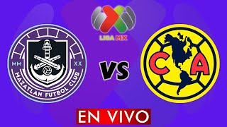 MAZATLAN VS AMERICA EN VIVO  LIGA MX APERTURA 2024  JORNADA 15  DONDE VER EN VIVO [upl. by Ennyl]